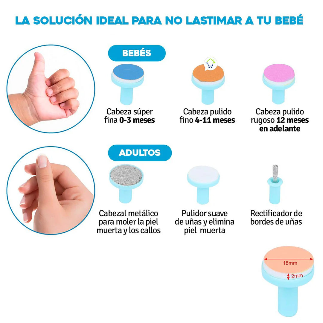 BABYSLEEK™ Limador eléctrico para bebés