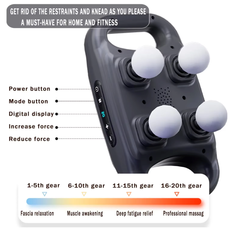 MASAJEADOR MUSCULAR VIBRAFLEX™ - Imagen 3