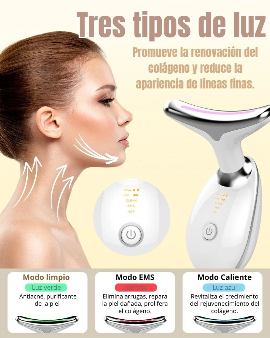 Masajeador Facial LED - Imagen 2